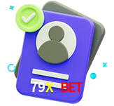 Tornar-se um membro do 79X Bet é muito simples